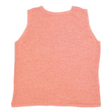 PENDLETON Womens Pink Sleeveless Jumper V-Neck Knit XL Summer Knitwear