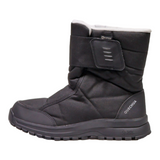 QUECHUA Snow Boots Black Synthetic Womens UK 7.5