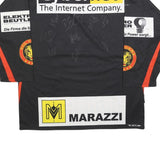 WUTHRICH Mens Black & Red SCL Tigers Hockey T-Shirt L Long Sleeve V-Neck Sports