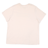 NIKE Mens White Graphic T-Shirt XL Short Sleeve Crew Neck Swoosh Logo