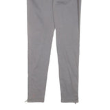 MICHAEL KORS Womens Cotton Blend Grey Slim Skinny Trousers W28 L29 Zip Pocketed