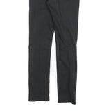 LEVI'S Womens Black Slim Skinny Denim Medium W26 L29 Cotton Blend Zip Jeans