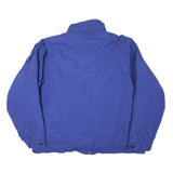 HARBOR BAY Mens Blue Polyester Blend Jacket 2XL Zip Up Outdoor Warm