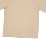 CARHARTT Mens Beige Pocket T-Shirt S Short Sleeve Crew Neck Cotton Blend Casual