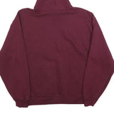 RUSSELL ATHLETIC Mens Maroon Centennial Lax Patriots Hoodie M Cotton Blend