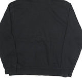 NIKE Mens Black Basketball Logo Pullover Hoodie L Cotton Blend Casual Sportswear