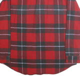 GREATLAND SPORTSWEAR Mens Red & Grey Checked Shirt XL Classic Long Sleeve Cotton