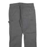 DICKIES Mens Regular Fit Straight Leg Denim Grey W33 L32 Workwear Cargo Jeans