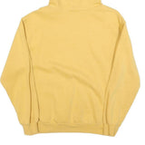 DISNEY Mens Yellow Hooded Pullover S Disneyland Resort 1955 Cotton Blend