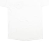 MILLER Mens White Alpha Omega Gymnastics Graphic T-Shirt L Short Sleeve Crew