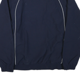 RUSSELL ATHLETIC Mens Navy Blue Notre Dame Basketball Track Zip Jacket L