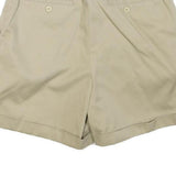 RAFAELLA Womens Shorts Beige Casual Plain S W24 Comfortable Button Closure