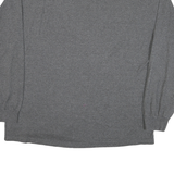 NFL Mens Grey Super Bowl XLVI Long Sleeve Crew Neck Cotton Blend 2XL T-Shirt