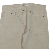 LEVI'S Mens Beige Casual Shorts XL W38 Cotton Blend Straight Fit