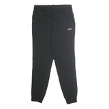 FILA Mens Joggers Black Slim Tapered S W28 L30 Cotton Blend Comfort Casual