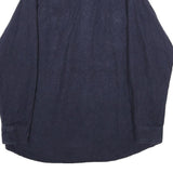 DAKOTA GRIZZLY Mens Navy Cotton Shirt M Casual Button-Up Long Sleeve Classic