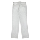 DIESEL Mens Regular Fit Straight Denim Light Blue Jeans W31 L34 Cotton Zip