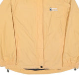 SHERPA Mens Beige Outdoor Jacket L Polyester Blend Plain Zip Lightweight