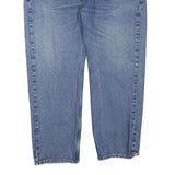 CARHARTT Womens Regular Fit Blue Denim Jeans W44 L30 Cotton Blend Zip