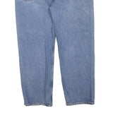 CARHARTT Womens Regular Fit Blue Denim Jeans W44 L30 Cotton Blend Zip