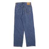 LEVI'S Womens Relaxed Blue Denim Jeans W26 L27 Button Cotton Blend Casual