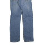 LEVI'S 513 Mens Jeans Blue Regular Straight Denim Medium W28 L32 Zip Cotton