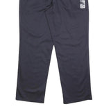 TOMMY HILFIGER Mens Cotton Navy Relaxed Straight Trousers W36 L32 Classic Casual