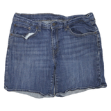 LEVI'S Womens Denim Blue Shorts M W30 Classic Cotton Blend Casual