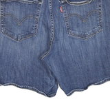 LEVI'S Womens Denim Blue Shorts M W30 Classic Cotton Blend Casual