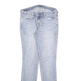 LEVI'S Womens Slim Blue Denim Light W26 L30 Slim Fit Jeans Zip Closure