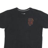 VANS Mens Black L Graphic T-Shirt Short Sleeve Crew Neck Cotton Casual