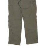 CARHARTT Mens Jeans Olive Regular Straight Denim W32 L30 Workwear Utility Cotton