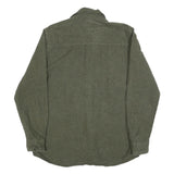 DAKOTA GRIZZLY Mens Green Cotton Shirt M Button Pocket Casual