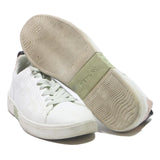 REPLAY Womens White Leather Low Top Trainers UK 7 Casual Stylish Footwear