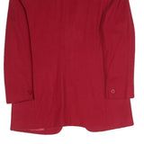 SAVILLE Womens Red Blazer Tailored Sailor Collar Single Button S Woven Jacket