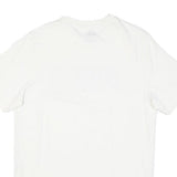 PUMA Mens White Red Graphic Modern T-Shirt L Short Sleeve Crew Neck