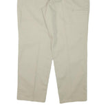 DICKIES Mens Cotton Blend Beige Regular Fit Straight Leg Trousers W40 L31