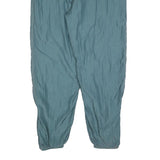 ATLANTIS Mens Joggers Blue XL W34 L30 Relaxed Tapered Polyester Casual Wear