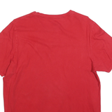 ADIDAS Womens Red Wabash Basketball Graphic T-Shirt L Short Sleeve Crew Neck