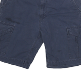 CARHARTT Mens Cargo Navy Blue Shorts XL W36 Cotton Workwear Casual