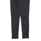 LEVI'S 721 Womens Denim Black Slim Skinny Jeans W26 L28 Classic Zip