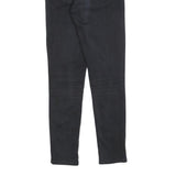 LEVI'S 721 Womens Denim Black Slim Skinny Jeans W26 L28 Classic Zip