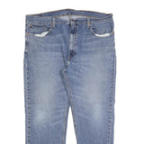 LEVI'S 559 Straight Mens Jeans Blue Cotton Blend Regular Fit W40 L30 Classic Zip
