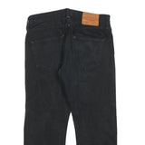 LEVI'S 501 Mens Jeans Black Regular Straight Denim Raw W30 L23 Classic Button