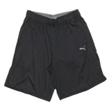PUMA Mens Shorts Black Casual S W28 Gym Training Sportswear Lightweight