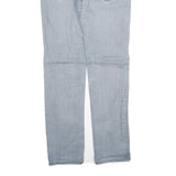 LEVI'S Mens Slim Light Blue Denim Zip Jeans W32 L34 Classic Casual Wear