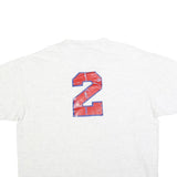 ONEITA Mens White Neatloaf Graphic T-Shirt XL Short Sleeve Crew Neck Vintage