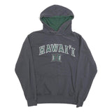 STADIUM Mens Grey & Green Hawai'i Pullover Hoodie S Casual Comfortable Cotton
