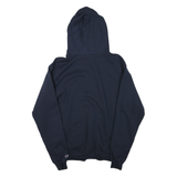 CHAMPION Mens Navy Blue Indiana Elite Volleyball Hoodie M Cotton Blend Pullover