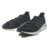 ADIDAS Mens Lace-Up Trainers Black Synthetic UK 8.5 Comfortable Running Shoes